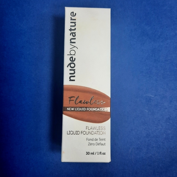 Nude by Nature C8 Chocolate Flawless Foundation NIB - Picture 2 of 7